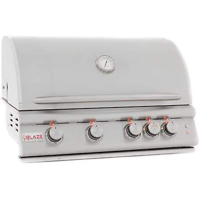 Blaze Built-In Propane Gas Grill with Lights, 32