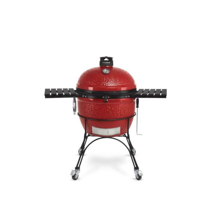 Kamado Joe Classic II Charcoal Grill in Red