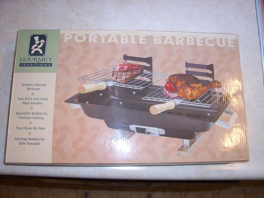 Portable Barbecue Grill Gourmet Traditions  New Tailgating