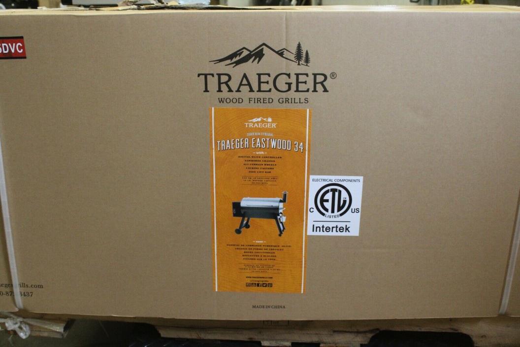 *Traeger Sale!!* Traeger Eastwood 34 Silver Vein Smoker Grill (TFB65DVC) NEW!!