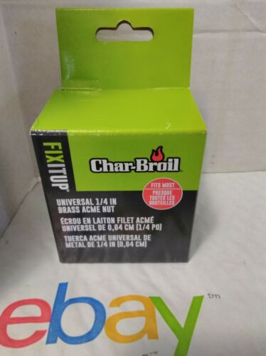 Char-Broil Propane Universal Brass Acme Nut 1/4