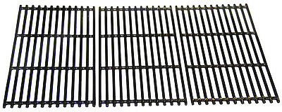 hyG937C Porcelain Coated Cast Iron Grill Grates Replacement for Charbroil Grills