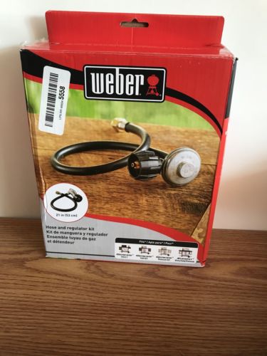 Weber 7502 Hose and Regulator Kit (21-Inch)
