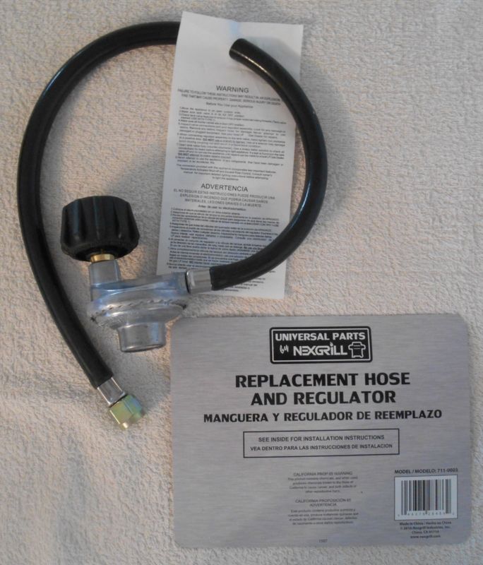 Universal Parts by Nexgrill 711-0003 Replacement Hose and Regulator : Gas Grills