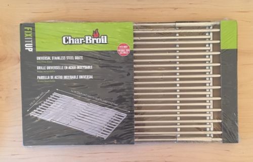 Char Broil Universal Stainless Steel Grate Fits Most 2455674 BRAND NEW