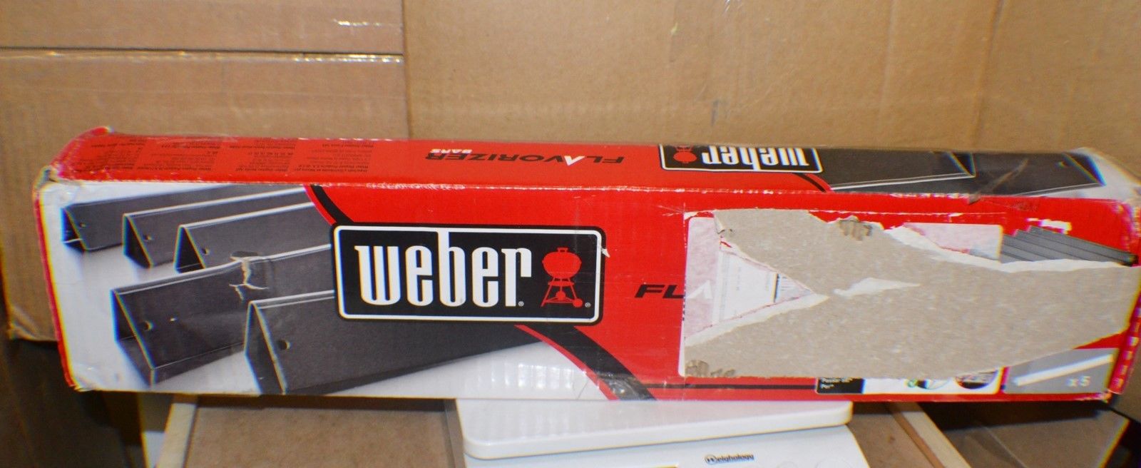 Weber 7536 Gas Grill Porcelain Enameled Flavorizer Bar Set for Weber Gas Grills