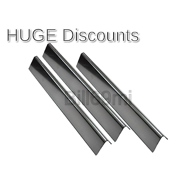 Grill Valueparts 7635 (3-pack) BBQ Gas Grill Stainless Steel Flavorizer Bars,...