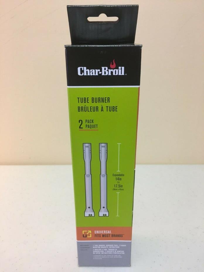 Char-Broil 2-Pack 17.75-in Adjustable Length Stainless Steel Tube Burners 4507