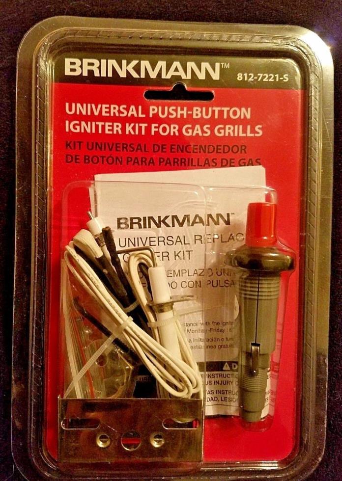 Brinkman Universal Push Button Gas Grill Igniter Kit 812-7221-S