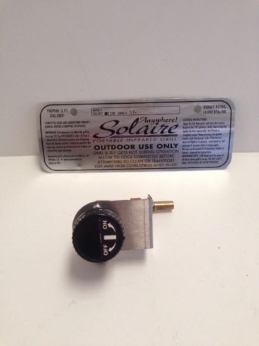 Solaire Portable Infrared Gas Grill On/Off Replacement Switch Model# SOL-IR17B