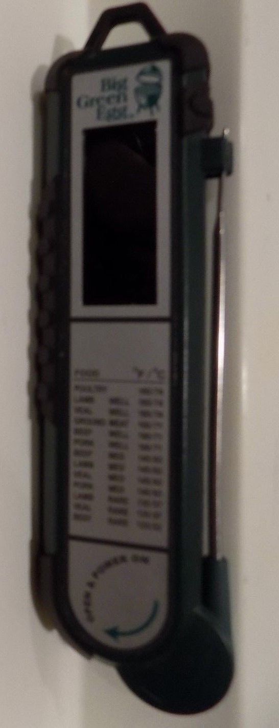Authentic Big Green Egg PT-100BGE Digital Thermometer For Parts Only