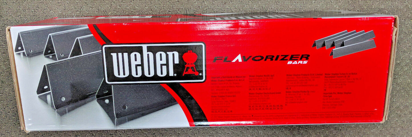 NEW - Weber 7636 Porcelain-Enameled Flavorizer Bars Spirit 300 Series Gas Grills