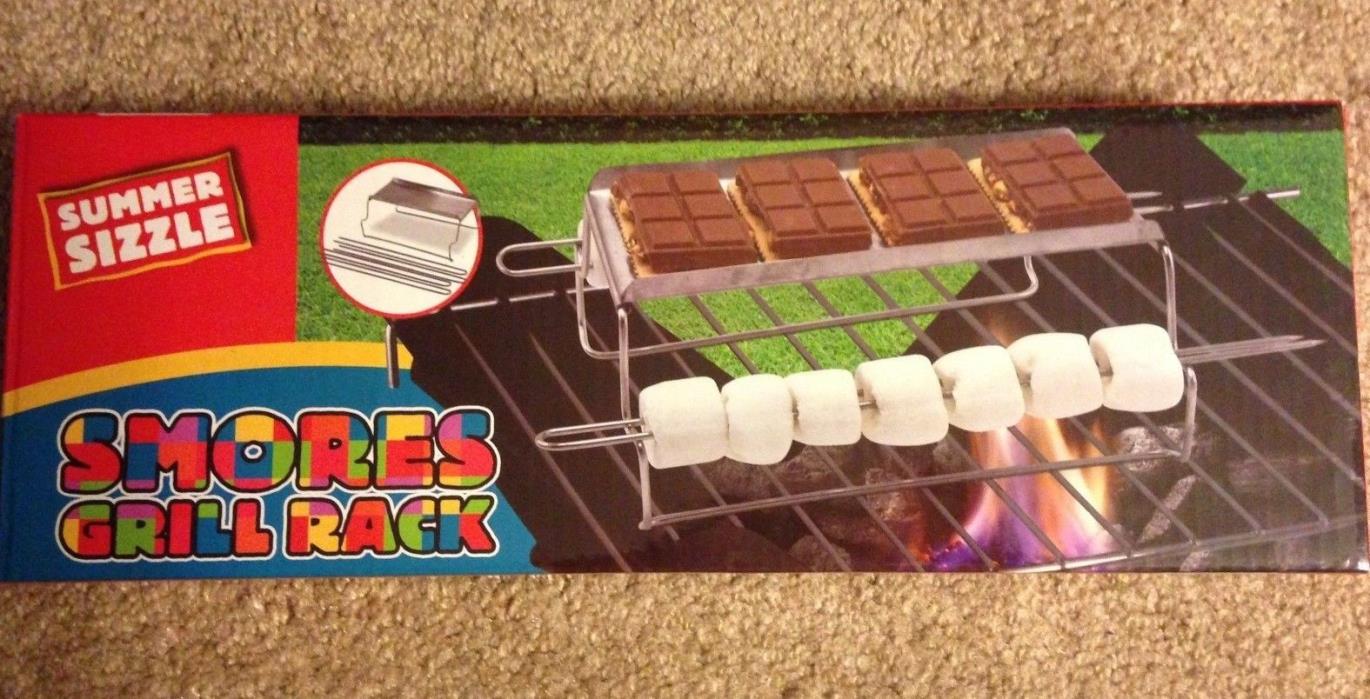 NEW Summer Sizzle SMORES Grill Rack - Smores made on the Grill