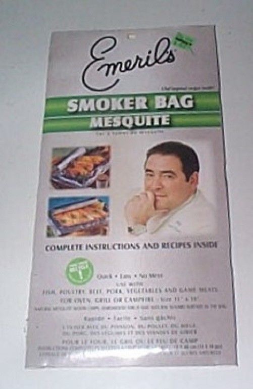Emeril Smoker Bag ~ Mesquite Smoke Seasoning