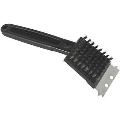 GOOD COOK - Stainless Steel Bristle Grill Brush, Black - 9 Inch