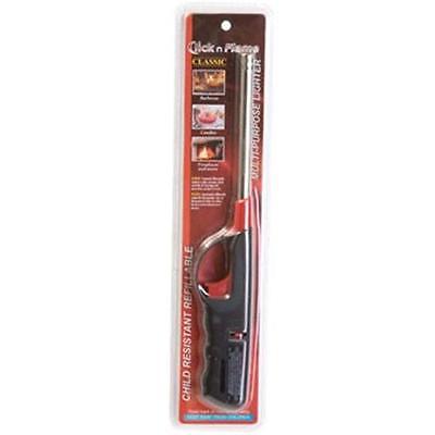 Click-n-Flame Refillable Long-Reach Butane Lighter~~~NEW