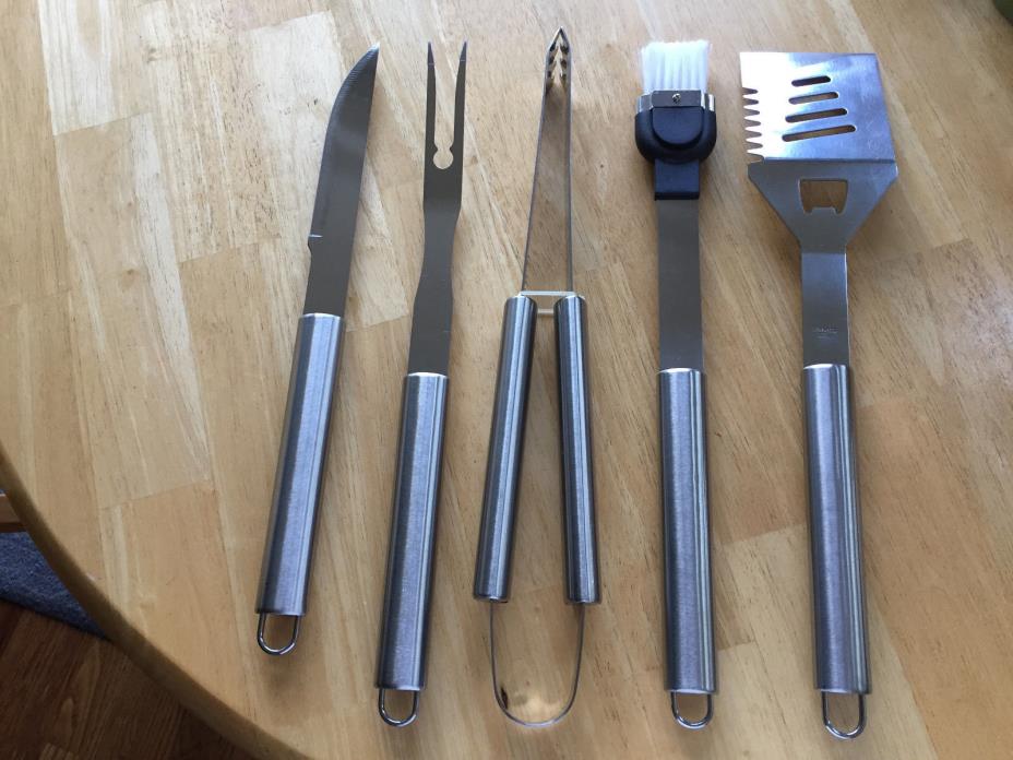 BBQ Grill Tool Set ** Stainless-Steel**