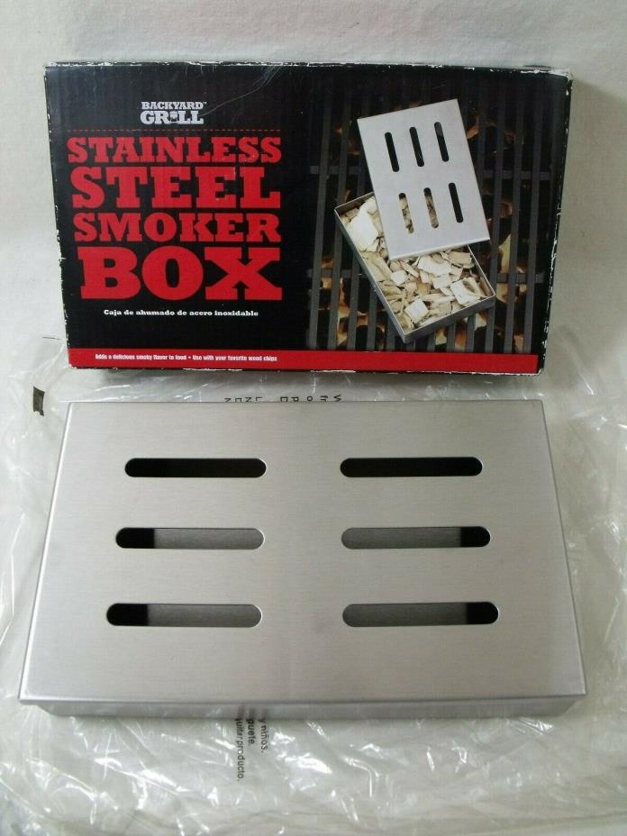 Backyard Grill Stainless Steel Smoker Box 5