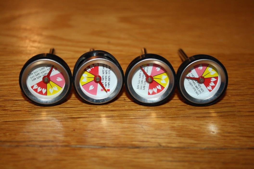 Avon Personal Steak Thermometers Set of 4 NIB