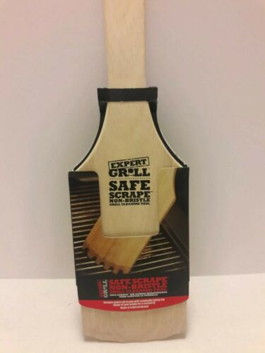 Expert Grill Wood Safe Scrape  Non Bristle grill cleaning tool. New in package.