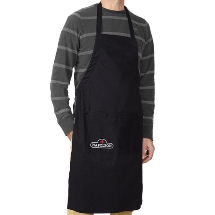 NAPOLEON BLACK GRILLING APRON WITH POCKETS