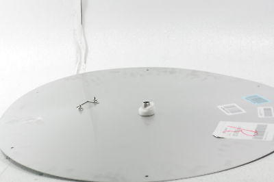 American Fireglass Round Stainless Steel Flat Fire Pit Burner Pan 30 Inches