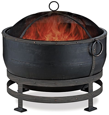 Endless Summer WAD1579SP Oil Rubbed Bronze Wood Burning Outdoor Firebowl with