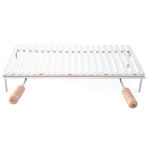 Cruccolini snc cooking grate inox 23.4-Inch Dietary Cooking Grate, Medium, Silve