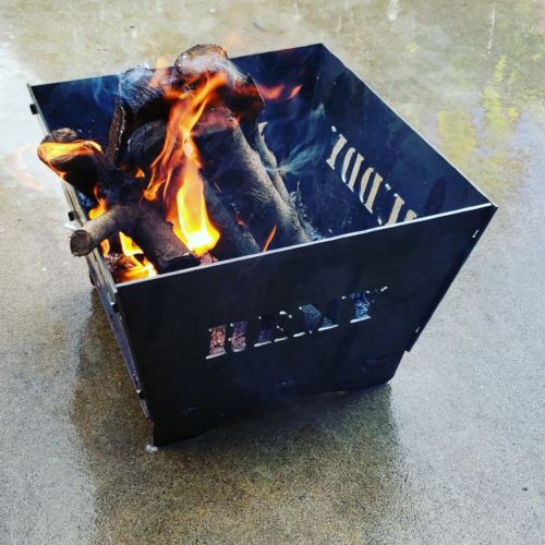 Custom Steel Collapsible Fire Pit
