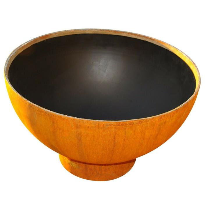Crater Outdoor Fire Pit Bowl Patio Fireplace Natural Gas Liquid Propane