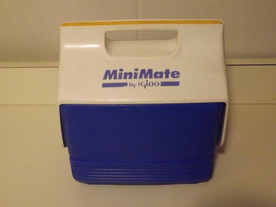 Minimate By Igloo Small Cooler Blue Yellow