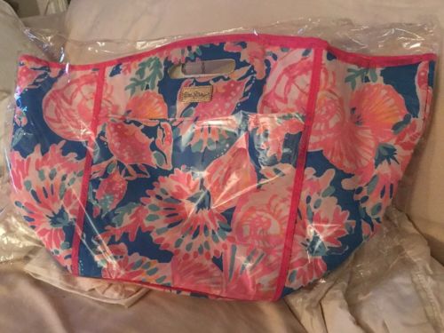 Lilly Pulitzer NWT GWP Large Beverage Bucket Bennett Blue Bay Dreamin Free Ship
