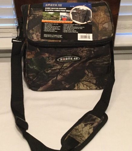 North 49 Camo Hunter Cooler 11”x10”x9” New W/tags