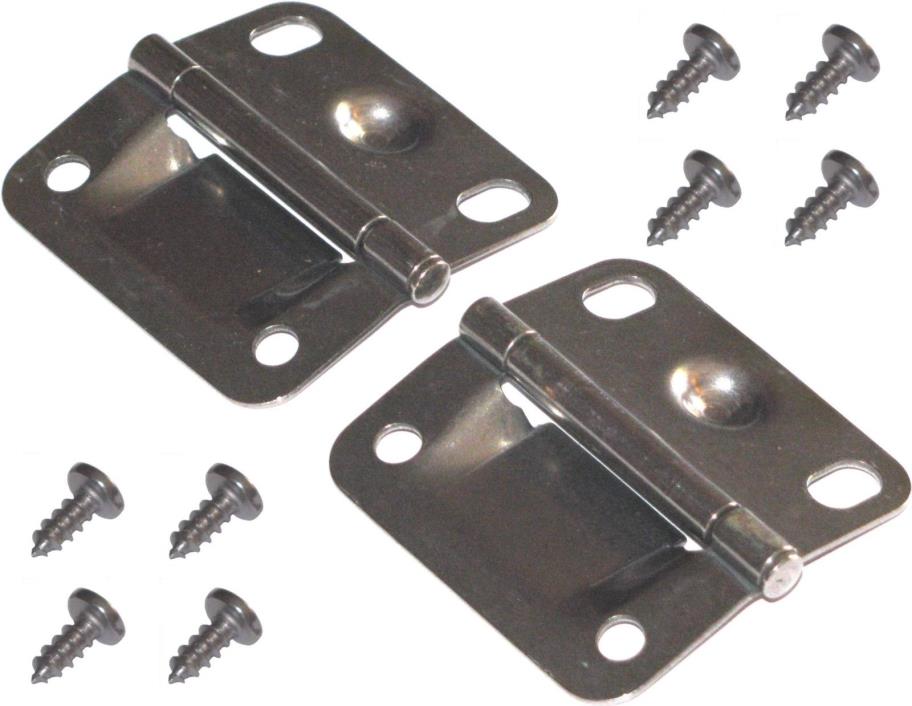 Coleman Cooler Stainless Steel Hinges and Screws Ice Chest Replacement Kit Set
