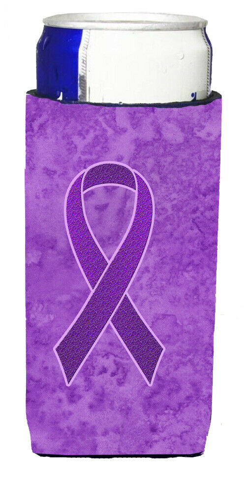 Purple Ribbon for Pancreatic and Leiomyosarcoma Cancer Awareness Ultra Beverage