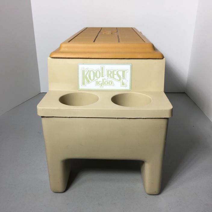 Igloo Kool Rest Car Center Console Armrest Cooler Large 23” X 9” X  11” Tall