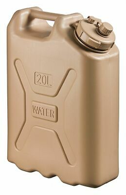 Scepter 5 gal. Water Container, Sand High Density Polyethylene, 1 EA High