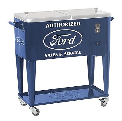 FORD  Rolling Cooler Ice Chest  FRD-40060  w/ Free Shipping