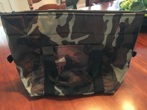 Camoflauge ag Farmer Hunting Insulated Cooler Tote Bag