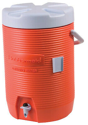 3gal Orange Plastic Water Cooler 1683  - 1 Each