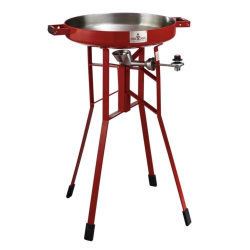FireDisc Grill 36in Propane Grill Red 40000 BTU