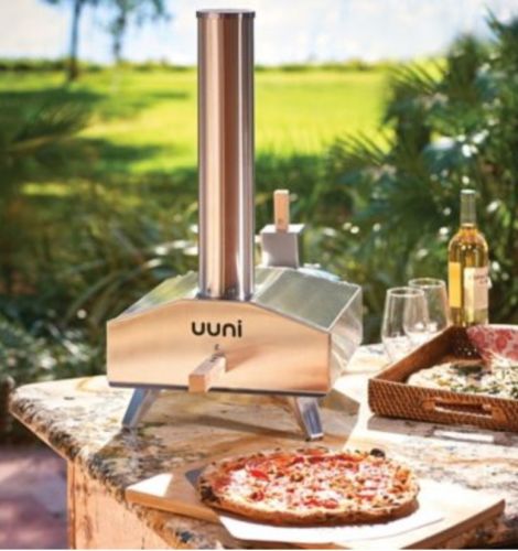 Wood Fired Pizza Oven Outdoors Camping cook steak seafood  vegetable  932F