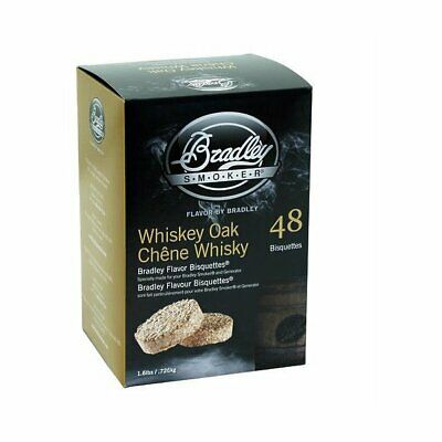 Bradley Smoker Bradley Whiskey Oak Special Edition Bisquettes 48-pack