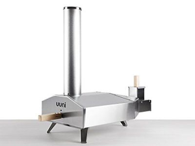 Uuni 3 Portable Wood Pellet Pizza Oven W/ Stone and Peel Stainless Steel