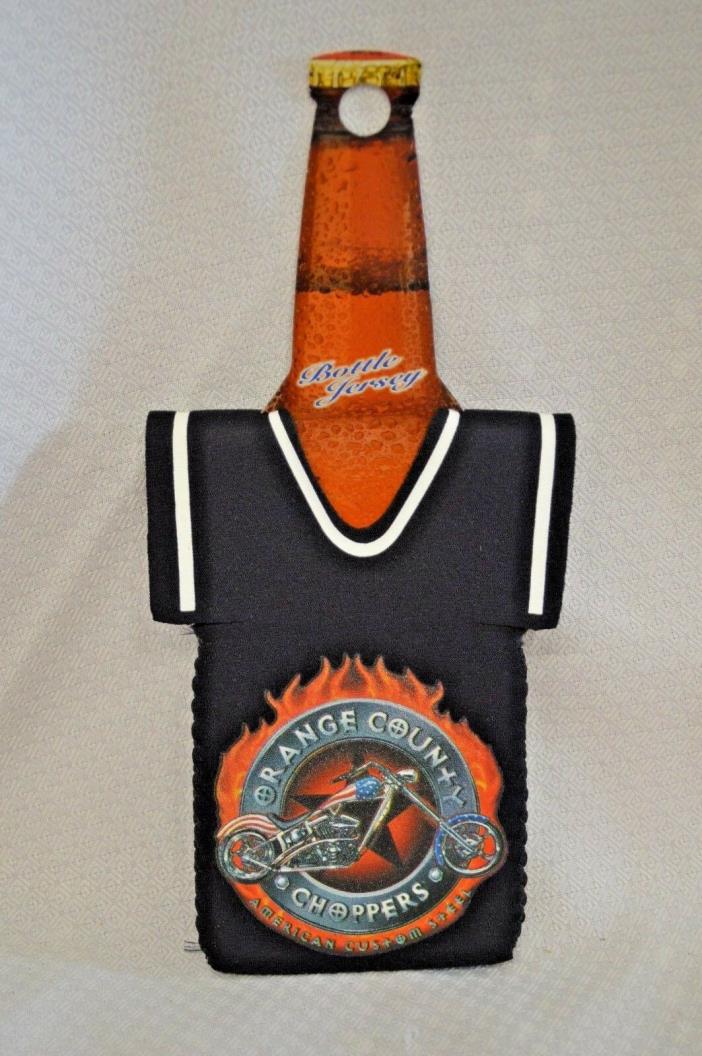 Drink HOLDER Bottle COZIE ORANGE County CHOPPERS Bike Party Motorcycle COLLECT