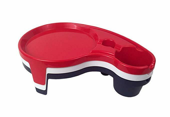 The Original Party Pal NEW Plate Set (3 Pack), Red/White/Navy