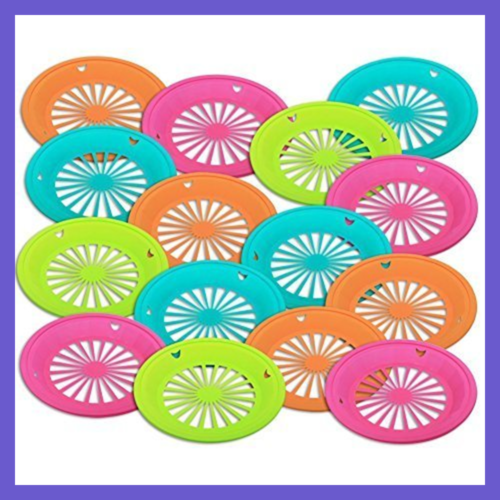 1 Dozen Of Reusable Plastic Holders For 9