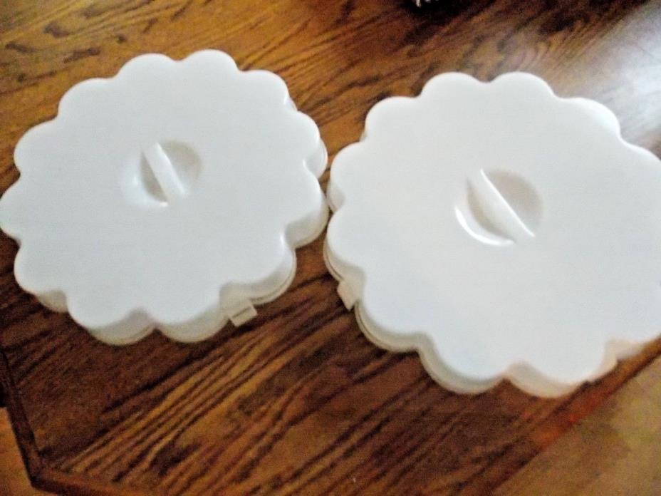 Egg Containers 2 pack Trays - Carriers - Platters - with lids