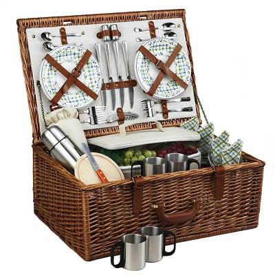 Dorset Gazebo Picnic Basket for Four with Coffee Set [ID 102120]