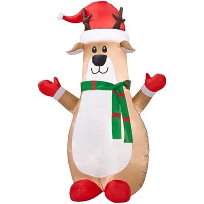 Inflatable Airblown-Reindeer Outdoor Christmas Decoration